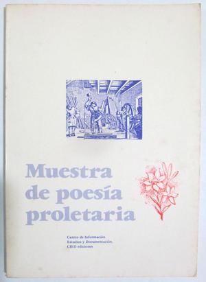 Muestra de poesía proletaria. Centro de Información,