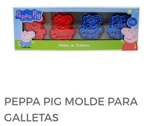 Peppa Pic Molde para Galletas