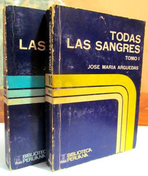 Todas las sangres. José María Arguedas. Editorial Peisa.