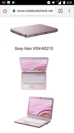 Laptop Sony Vaio