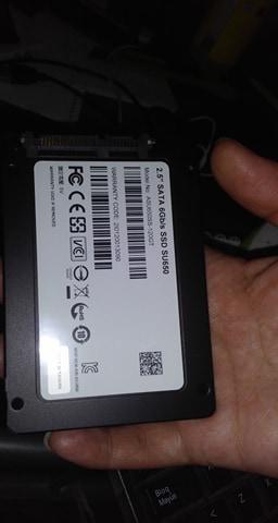 VENDO SSD ADATA 120GB CON WINDOWS  BITS MEMORIA RAM