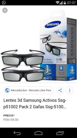 Vendo Lentes 3d Samsung