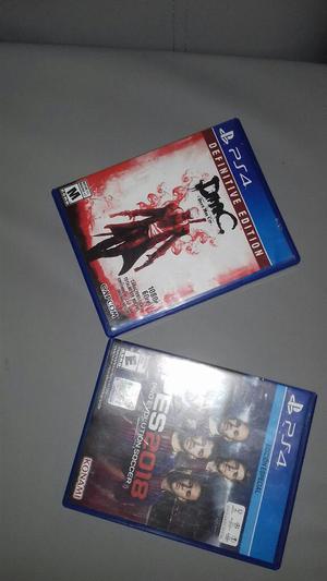 Vendo O Cambio Juegos de Ps4