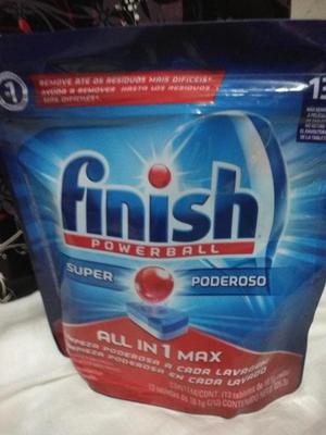detergentes para lavavajillas finish