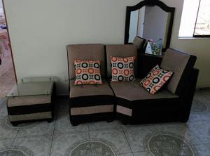 vendo excelentes muebles de 4 compartimientos con sofacama