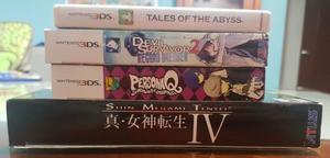 Juegos Nintendo 3ds: Persona, Smt, Tales Abyss, Shin Megami