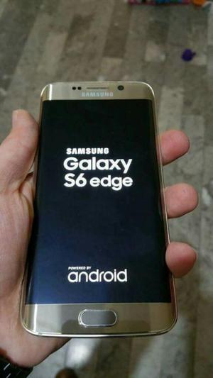 Samsung S6 Edge Gold 9 de 10 Original