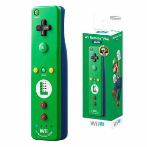 [original/coleccion] Nintendo Luigi Wi Remote Plus Nuevo