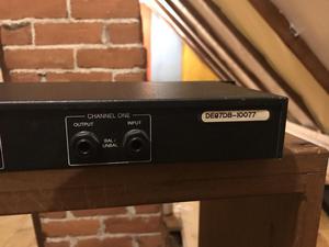DBX MODELO 262 PROYECT 1 COMPRESSOR LIMITER MADE IN USA