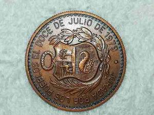 Moneda Medalla Peruana
