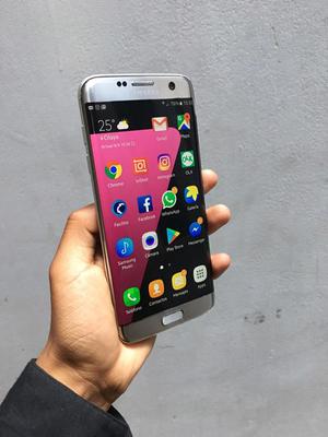 Samsung S7 Edge Plateado Libre Original