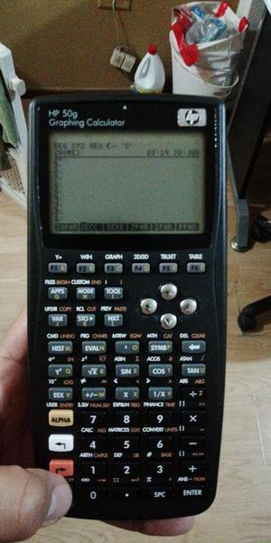 Calculadora Hp 50g