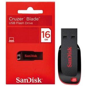 Memoria Flash Usb Sandisk Cruzer Blade 16gb Usb 2.0 Nuevo