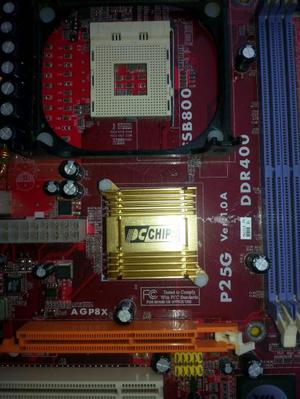 PC CHIPS P25G V VIA P4M800CE Micro ATX Intel