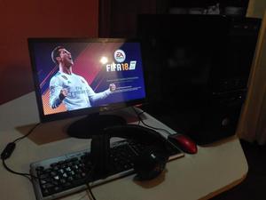 PC con Juegos Fifa18, Dota2, completa Video DDR5, 1Tera, 6
