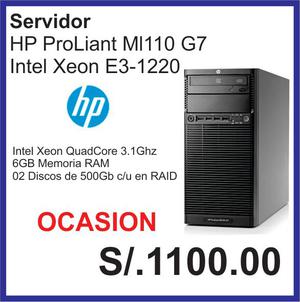 SERVIDOR HP ML110 G7