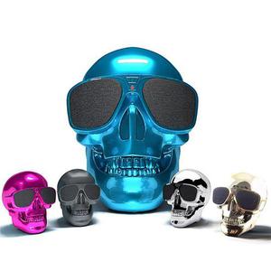 Speaker Wireless Bluetooh Skull Craneo 45w
