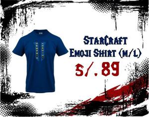 Polos Oficiales Starcraft 2 Emoji