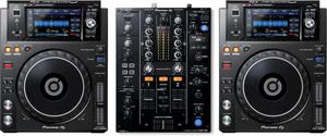 Alquiler Pioneer DJ Cabina Profesional 2 compacteras XDJ