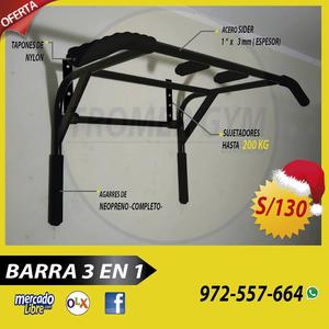 BARRAS DOMINADAS 3 EN 1 STOCK