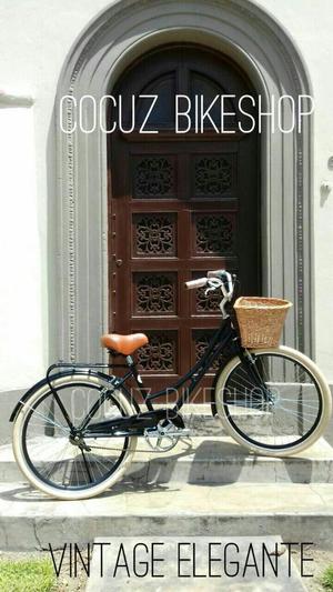 Bicicleta Paseo Vintage Retro Mujer Ar26