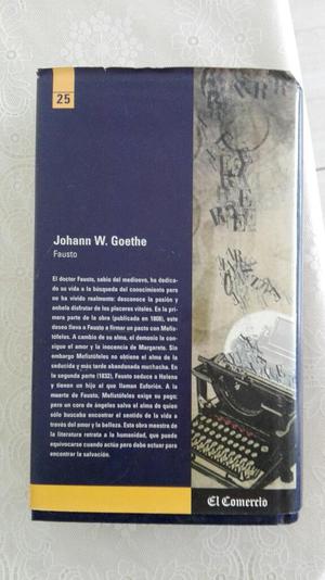 Libro Johann W.goeth Fausto
