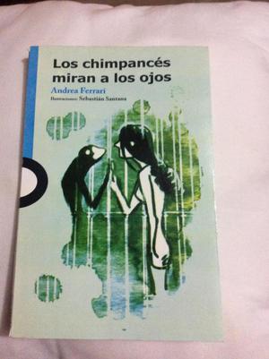 Los chimpancés miran a los ojos