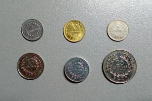 Lote de Monedas de Costa Rica