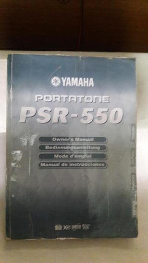 Manual Y Atri Psr 550