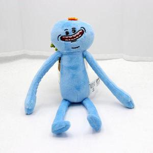 Rick And Morty Happy Mr. Meeseeks Plush Doll Toy 10''