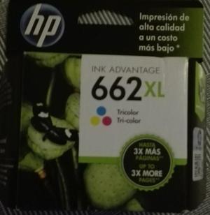 Vendo Tintas HP 662 XL Original Tricolor