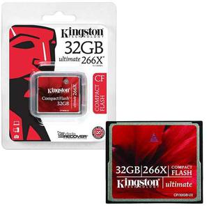 Memoria Compact Flash 32 Gb Kingston Ultimate 266x