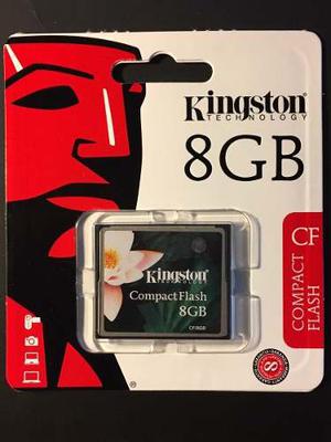 Memoria Compact Flash Kingston 8gb