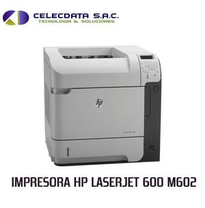 Impresora Seminueva Hp Laserjet 600 M602