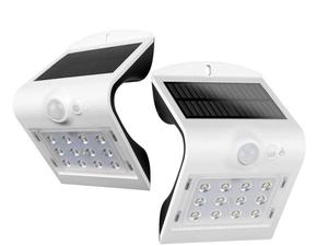 Lampara LED solar BUTTERFLY con sensor 1.5w 220L