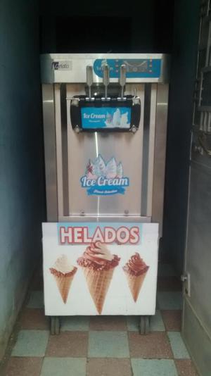 maquina de helados soft crema casi nueva se uso solo para