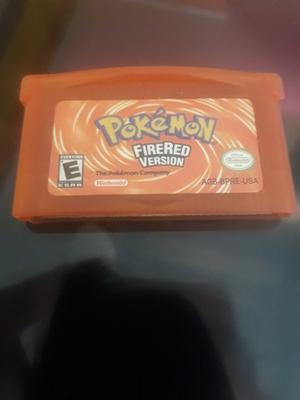 Cartucho Pokémon Rojo Fuego Gba