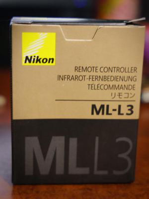 Disparador Remoto Para Nikon Mll3 Original Con Su Bolsita