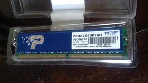 RAM DDR2 2GB PATRIOT con disipador