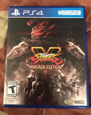 Street Fighter 5 Arcade Edition Ps4