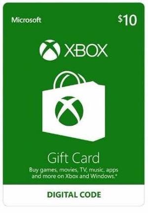 Códigos Xbox Live 10$