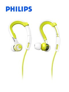 Auriculares Deportivos Philips Actionfit, Limon/blanco, 20 M