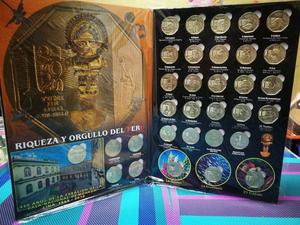 Colección Completa 2álbum Monedas Perú