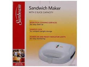 Nueva!!! Sandwich Maker Sunbeam CKSBSM En Caja