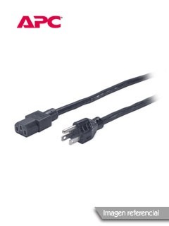 Cable De Poder Apc Ap, C13 A 5-15p, 2.4 Mts, Ideal Para