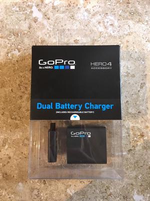 Cargador Dual Bateria Go Pro Hero 4