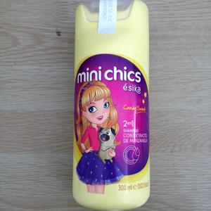 Mini Chics shampoo 2 en 1, Candy Sweet con extracto de