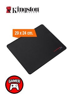 Mouse Pad Gaming Hyperx Fury S Pro, Tela, Caucho, Negro, 3 M