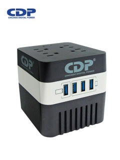 Regulador De Voltaje Cdp Ru-avr604i, 600va/300w,  Vac