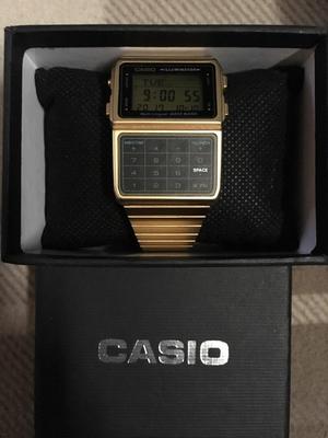 Reloj Casio Dbc611G Calculadora Dorado